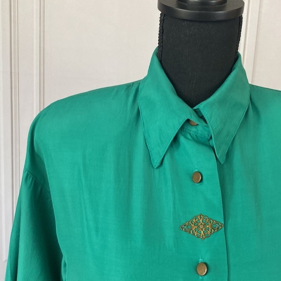 Vintage teal dress 🖤 - Picture 5 of 16